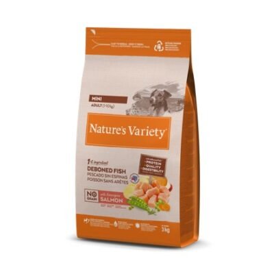 Nature's Variety No Grain Mini Adult salmó 1,5KG